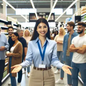 ACOGIDA DEL VENDEDOR EN GRANDES ALMACENES