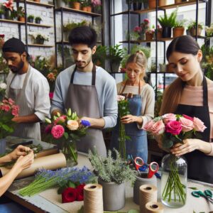 ACTIVIDADES AUXILIARES EN FLORISTERÍA