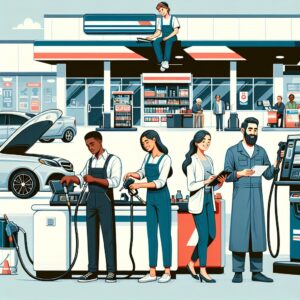 ACTIVIDADES EN ESTACIONES DE SERVICIO VENTA Y MANTENIMIENTO