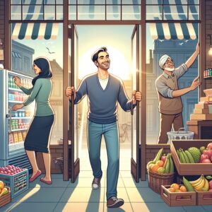 ACTIVIDADES PROPIAS DE LA APERTURA DIARIA DE ESTABLECIMIENTOS COMERCIALES