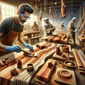 APLICACIÓN DE TRATAMIENTOS NO PECULIARES Y NATURALES PARA LA MADERA