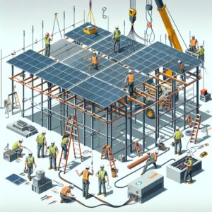 CONSTRUCCIÓN DE PÉRGOLAS SOLARES FOTOVOLTAICAS