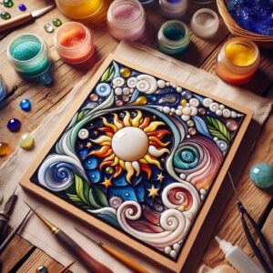 DECORACIÓN ARTESANAL DE VIDRIO MEDIANTE APLICACIÓN DE COLOR