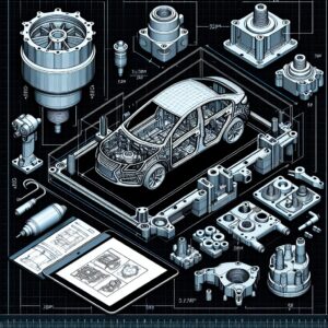 DISEÑO DE PIEZAS DE INYECCIÓN DE PLÁSTICO PARA EL SECTOR DE AUTOMOCIÓN CON CATIAV5