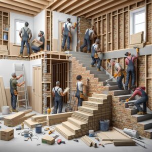 EJECUCIÓN DE PAREDES DE LADRILLO CON REVESTIMIENTOS DE PLACA DE YESO