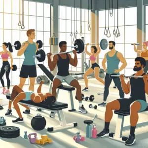 FITNESS COLECTIVO CON IMPLEMENTACIÓN DE MUSCULACIÓN