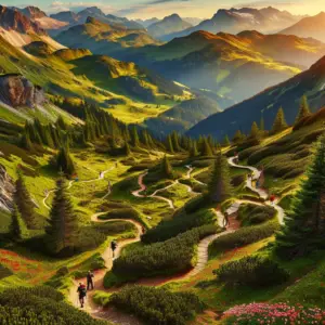 GUÍA POR ITINERARIOS DE BAJA Y MEDIA MONTAÑA