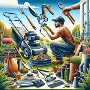 MAQUINARIA DE JARDINERÍA Y SU MANTENIMIENTO