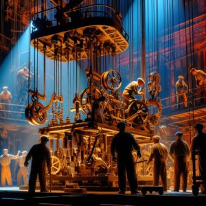 MAQUINARIA ESCÉNICA PARA EL ESPECTÁCULO EN VIVO