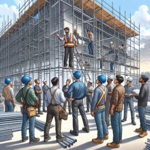 MONTAJE DE ANDAMIOS APOYADOS