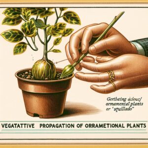 MULTIPLICACIÓN VEGETATIVA DE ORNAMENTALES (ESTAQUILLADO)