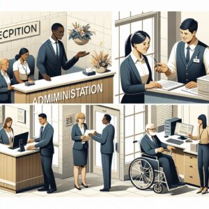 OPERACIONES AUXILIARES EN EL DEPARTAMENTO DE ADMINISTRACIÓN Y RECEPCIÓN PARA PERSONAS C DISCAP I