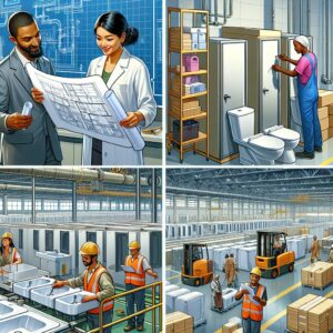 OPERACIONES EN LA FABRICACIÓN DE BAÑOS INDUSTRIALIZADOS