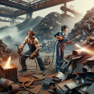 OXICORTE Y CORTE CON PLASMA PARA MANEJO DE CHATARRA