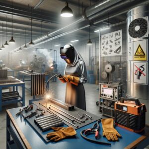 PRL PARA TRABAJOS DE SOLDADURA