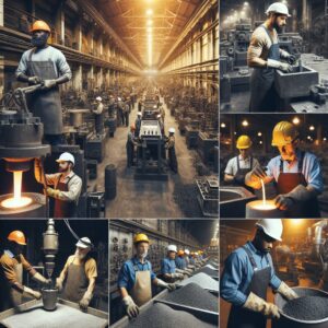 PRODUCCIÓN EN FUNDICIÓN Y PULVIMETALURGIA