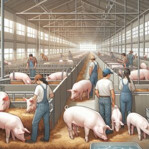 PRODUCCIÓN PORCINA DE REPRODUCCIÓN Y CRÍA