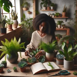 REALIZACIÓN DE COMPOSICIONES CON PLANTAS