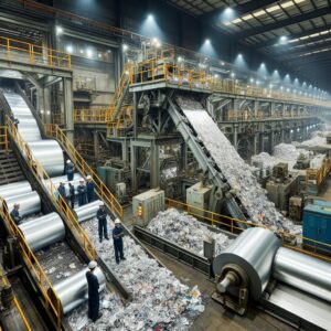 RECICLADO Y LAMINACIÓN DE ALUMINIO