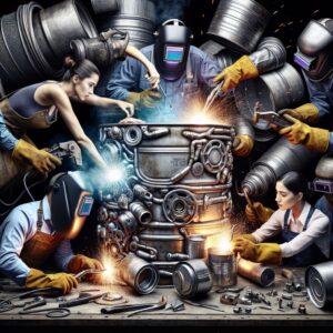 REPARACIÓN Y SOLDADURA DE CONTENEDORES DE METAL Y DE PLÁSTICO