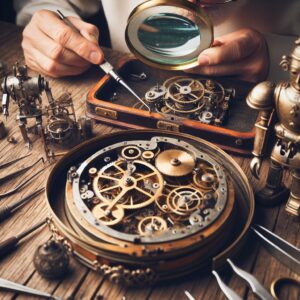 RESTAURACIÓN Y REPARACIÓN DE RELOJES DE ÉPOCA HISTÓRICOS Y AUTÓMATAS