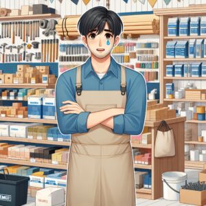 RETAIL DE MATERIALES DE CONSTRUCCIÓN EL VENDEDOR DE TIENDA