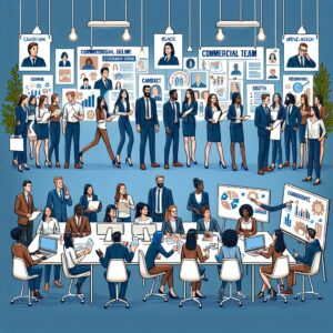 SELECCIÓN Y FORMACIÓN DEL EQUIPO COMERCIAL