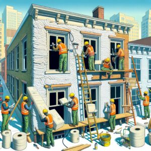 SISTEMAS DE AISLAMIENTO TÉRMICO POR EL EXTERIOR (SATE) REHABILITACIÓN ENERGÉTICA DE FACHADAS