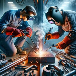 SOLDADURA CON ELECTRODO REVESTIDO Y TIG