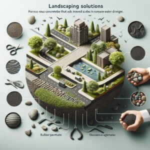 SOLUCIONES PARA PAISAJISMOHORMIGÓN DRENANTEPAVTOS DE CAUCHOARIDOS DECOR Y PAVTOS  ESTABILIZAD