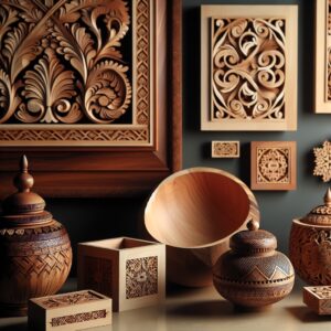 TALLA DE ELEMENTOS DECORATIVOS EN MADERA
